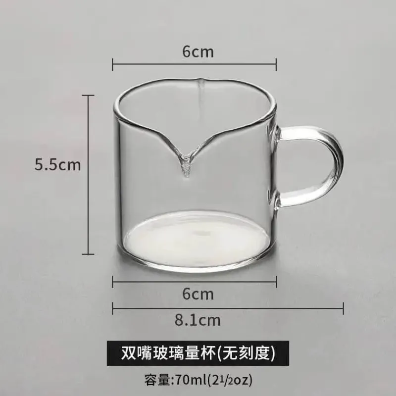 Plates u0026 More Küche & Esszimmer-Espresso-Milchkännchen mit Holzgriff - Latte Art Pitcher