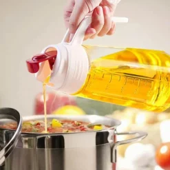 Tom Küche & Esszimmer-Essig- und Ölmenage-Set – Stilvolle Gewürzflaschen für die Küche