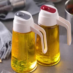 Tom Küche & Esszimmer-Essig- und Ölmenage-Set – Stilvolle Gewürzflaschen für die Küche