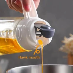 Tom Küche & Esszimmer-Essig- und Ölmenage-Set – Stilvolle Gewürzflaschen für die Küche