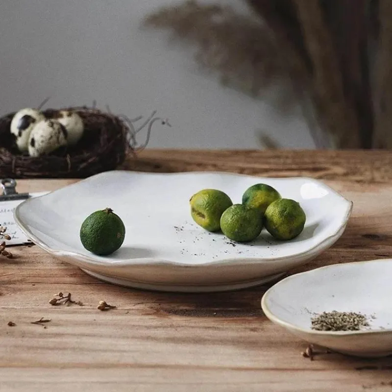 Elegance at the Table Küche & Esszimmer-Essteller-Set aus Keramik – Hochwertige runde Teller für Zuhause und das Restaurant