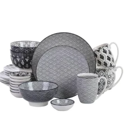 Elegance at the Table Küche & Esszimmer-Euporie Porzellan-Geschirrset – Elegantes Tafelservice