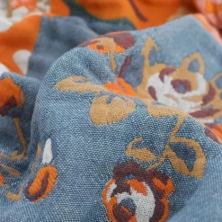 Wrap u0026 Relax Bettzeug-Europäische Baumwollgaze-Überwurfdecke - Leichter Sofa- und Bettüberwurf