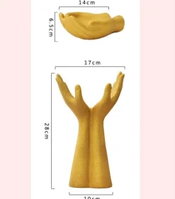 Timeless Vessels Wohndeko-Europäische Handmodell-Keramikvase - Dekorativer Wohnakzent