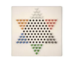 Pinetti Spielzeug & Spiele-Exciting Chinese Checkers Game for Fun Family Competitions