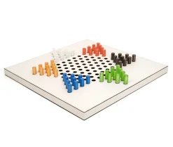 Pinetti Spielzeug & Spiele-Exciting Chinese Checkers Game for Fun Family Competitions