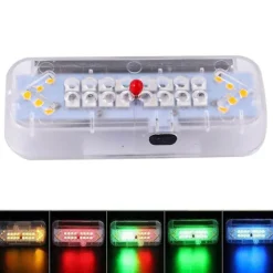 Decor Fahrräder & Verkehr-Fahrradhelm Solar Rücklicht - Wiederaufladbares LED Sicherheitslicht