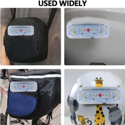 Decor Fahrräder & Verkehr-Fahrradhelm Solar Rücklicht - Wiederaufladbares LED Sicherheitslicht