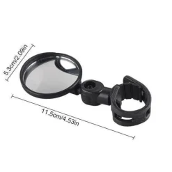 Wilderness Haven Fahrräder & Verkehr|Outdoor-Artikel-Fahrradlenkerspiegel - 2 verstellbare Sicherheitsreflektoren