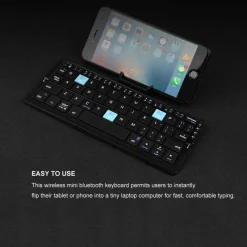 Trail Tech Outdoor-Artikel|Outdoor-Gadgets-Faltbare Bluetooth-Tastatur – Kabellose, tragbare Tipplösung für mehrere Geräte