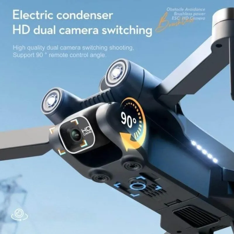 Trail Tech Outdoor-Artikel|Outdoor-Gadgets-Faltbare Mini-Drohne - Luftbildkamera