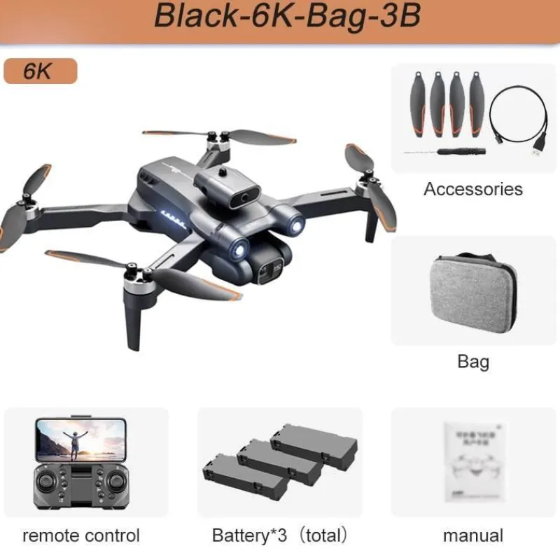 Trail Tech Outdoor-Artikel|Outdoor-Gadgets-Faltbare Mini-Drohne - Luftbildkamera