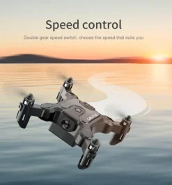 The Decor Haven Outdoor-Gadgets|Outdoor-Artikel-Faltbare Mini-HD-FPV-Drohne – intelligenter Quadrocopter mit Fernbedienung