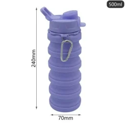 Gear Up u0026 Go Outdoor-Gadgets|Outdoor-Artikel-Faltbare Reisewasserflasche – Tragbare Trinklösung