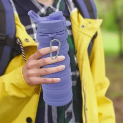 Gear Up u0026 Go Outdoor-Gadgets|Outdoor-Artikel-Faltbare Reisewasserflasche – Tragbare Trinklösung