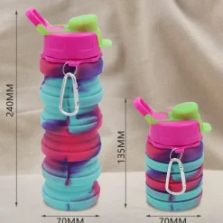 Gear Up u0026 Go Outdoor-Gadgets|Outdoor-Artikel-Faltbare Reisewasserflasche – Tragbare Trinklösung