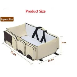 Kinder Little Nest Kinderwagen & Zubehör-Faltbare Reise-Wickeltasche für Kleinkinder – Tragbare Mama-Tasche