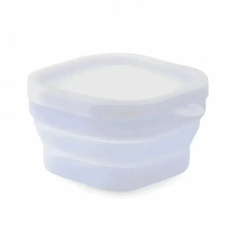 Tom Küche & Esszimmer-Faltbare Schüssel aus Silikon – Tragbare Bento-Box, Lebensmittelbehälter