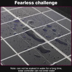 Gear Up u0026 Go Outdoor-Artikel|Outdoor-Gadgets-Faltbare Solar-Powerbank – Tragbares Reiseladegerät