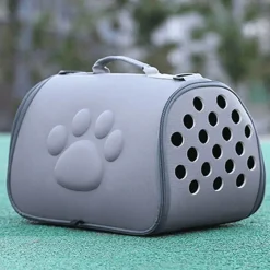 Furendo Haustierzubehör|Reinigungswerkzeuge Für Haustiere-Faltbare Tragetasche für Haustiere – Atmungsaktive Reisetasche für Katzen und Hunde