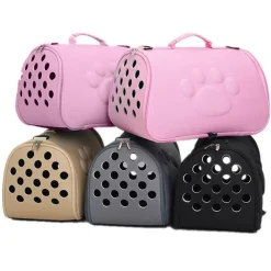 Furendo Haustierzubehör|Reinigungswerkzeuge Für Haustiere-Faltbare Tragetasche für Haustiere – Atmungsaktive Reisetasche für Katzen und Hunde