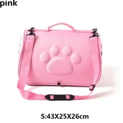 Furendo Haustierzubehör|Reinigungswerkzeuge Für Haustiere-Faltbare Tragetasche für Haustiere – Atmungsaktive Reisetasche für Katzen und Hunde