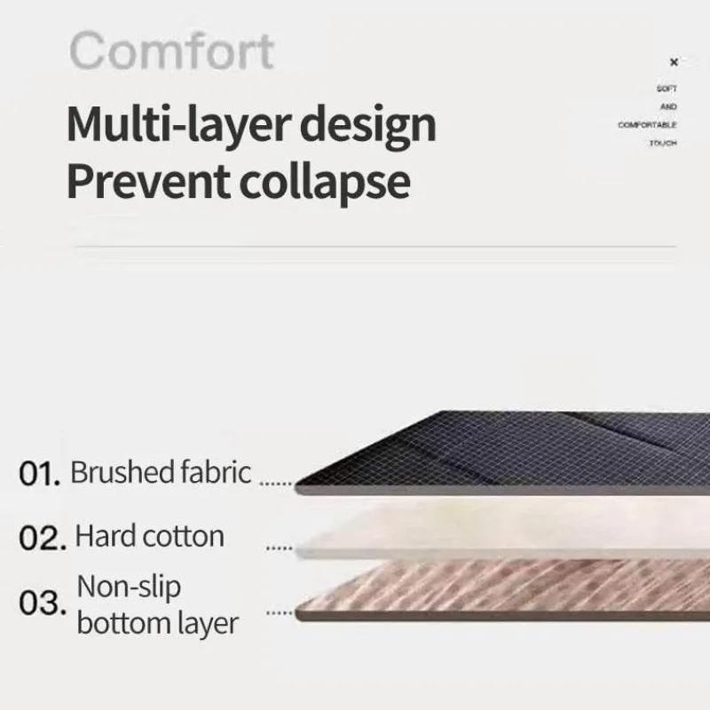 Tranquil Touch Gesundheits-Gadgets|Gesundheits- Und Entspannungstools-Faltbare, weiche Matratze – bequemes mehrschichtiges Tatami-Design