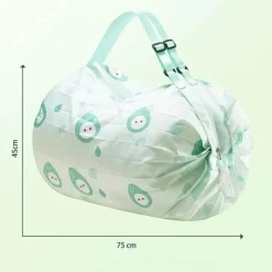 Gear Up u0026 Go Outdoor-Gadgets|Outdoor-Artikel-Faltbare, wiederverwendbare Einkaufstasche mit Blumenmuster – farbenfrohe, umweltfreundliche Tragetasche