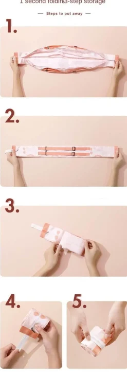 Gear Up u0026 Go Outdoor-Gadgets|Outdoor-Artikel-Faltbare, wiederverwendbare Einkaufstasche mit Blumenmuster – farbenfrohe, umweltfreundliche Tragetasche