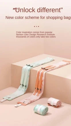 Gear Up u0026 Go Outdoor-Gadgets|Outdoor-Artikel-Faltbare, wiederverwendbare Einkaufstasche mit Blumenmuster – farbenfrohe, umweltfreundliche Tragetasche