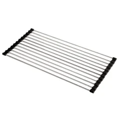 Cozy Living Küche & Esszimmer-Faltbarer Abtropfständer für die Spüle – platzsparender Küchen-Organizer