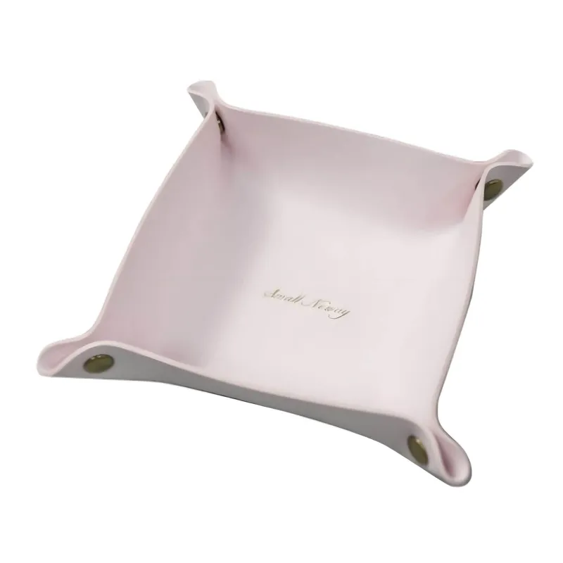 Cozy Nest Decor Wohndeko-Faltbarer Aufbewahrungs-Organizer – Schatzschale für einfache Organisation