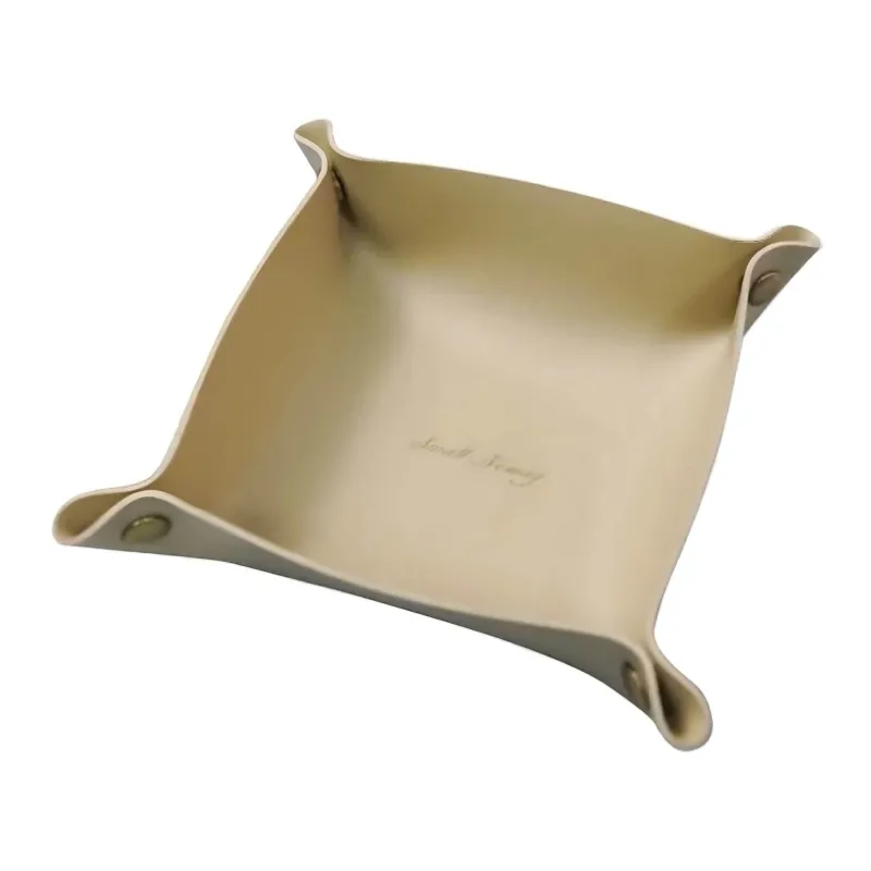 Cozy Nest Decor Wohndeko-Faltbarer Aufbewahrungs-Organizer – Schatzschale für einfache Organisation