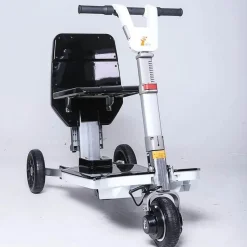 Wilderness Haven Mobilitäts- Und Support-Tools|Outdoor-Artikel-Faltbarer Dreirad-Scooter – Kompaktes Design für einfachen Transport