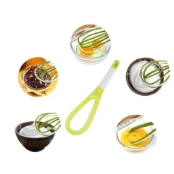 Tom Küche & Esszimmer-Faltbarer Eiermixer - Sahne-Schneebesen-Mixer-Werkzeug