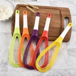 Tom Küche & Esszimmer-Faltbarer Eiermixer - Sahne-Schneebesen-Mixer-Werkzeug