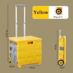 Gear Up u0026 Go Taschen & Geldbörsen|Outdoor-Gadgets-Faltbarer Einkaufswagen – Tragbarer Picknickwagen-Organizer