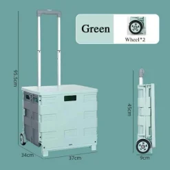 Gear Up u0026 Go Taschen & Geldbörsen|Outdoor-Gadgets-Faltbarer Einkaufswagen – Tragbarer Picknickwagen-Organizer