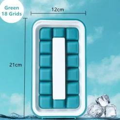 Deco Küche & Esszimmer-Faltbarer Eisbereiter - Tragbare Eisformschale