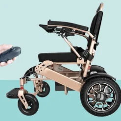 Tranquil Touch Mobilitäts- Und Support-Tools|Gesundheits-Gadgets-Faltbarer Elektrorollstuhl – Mobilitätshilfe mit Fernbedienung