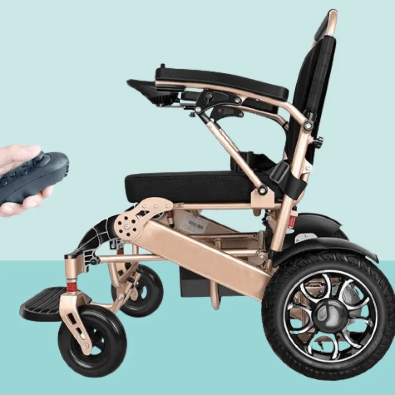 Tranquil Touch Mobilitäts- Und Support-Tools|Gesundheits-Gadgets-Faltbarer Elektrorollstuhl – Mobilitätshilfe mit Fernbedienung