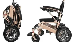 Tranquil Touch Mobilitäts- Und Support-Tools|Gesundheits-Gadgets-Faltbarer Elektrorollstuhl – Mobilitätshilfe mit Fernbedienung