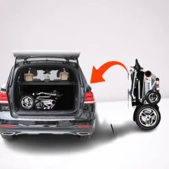 The Relaxation Nook Mobilitäts- Und Support-Tools|Gesundheits-Gadgets-Faltbarer Elektrorollstuhl – Intelligente Mobilitätshilfe mit Fernbedienung