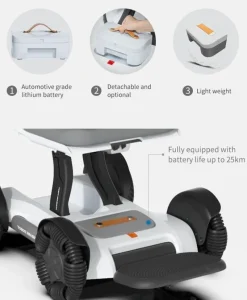 The Relaxation Nook Mobilitäts- Und Support-Tools|Gesundheits-Gadgets-Faltbarer Elektrorollstuhl - Moderner Mobilitätsroller