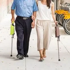 The Relaxation Nook Mobilitäts- Und Support-Tools|Gesundheits-Gadgets-Faltbarer Gehstuhl – Tragbare Mobilitätshilfe für Senioren