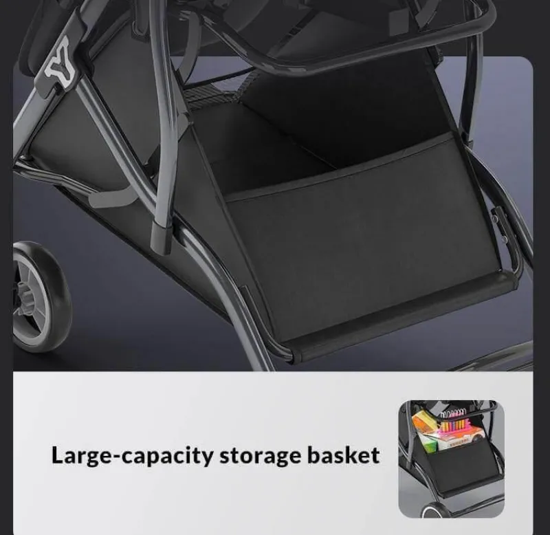 Kinder The Decor Haven Kinderwagen & Zubehör-Faltbarer Kinderwagen – Kompaktes, modernes Reisedesign