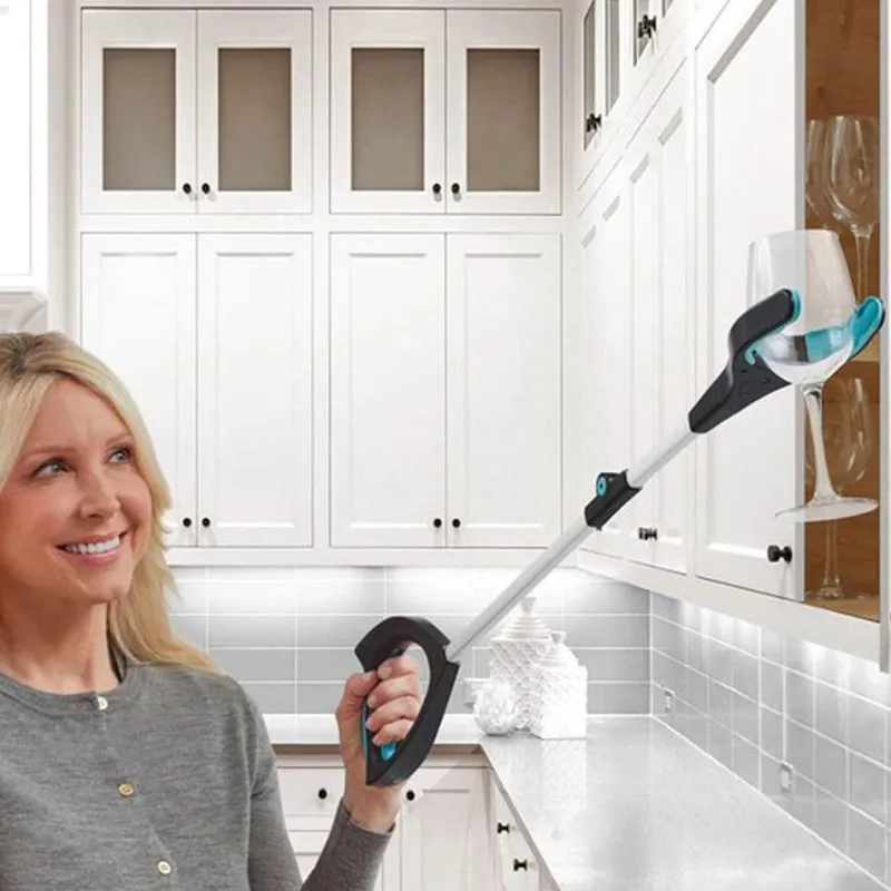 Roam Ready Mobilitäts- Und Support-Tools|Heimwerkzeuge-Faltbarer Müllgreifer – rotierendes Abfallgreifwerkzeug mit langem Griff