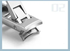 PureGlow Männerpflege|Frauenpflege-Faltbarer Nagelknipser aus Edelstahl – 3-in-1-Pflegewerkzeug