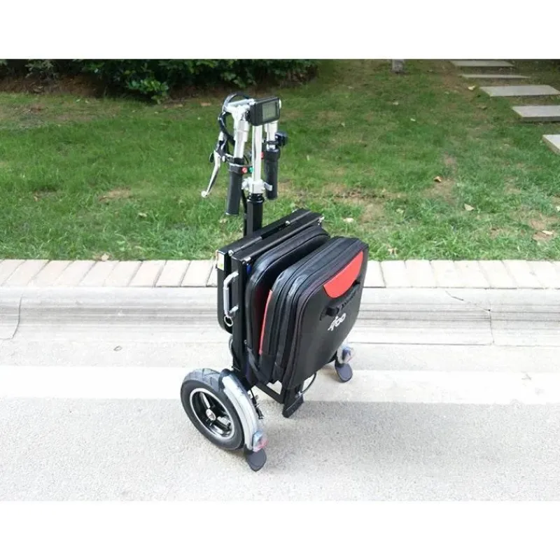 Tranquil Touch Mobilitäts- Und Support-Tools|Gesundheits-Gadgets-Faltbarer 4-Rad-Elektroroller - Tragbare Mobilitätshilfe für Senioren