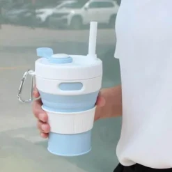 Trail Tech Camping-Werkzeuge|Outdoor-Artikel-Faltbarer Reisebecher – Umweltfreundliches, wiederverwendbares Trinkgeschirr für unterwegs